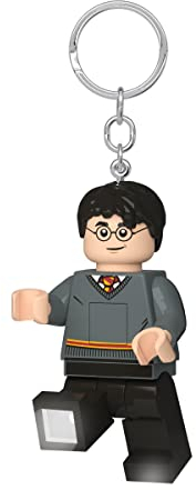 Lego Harry Potter - Lampe de Poche LED Porte-clés Harry pour Les Potterheads - Figurine de 76mm (KE201) - 2 Piles CR2025 incluses