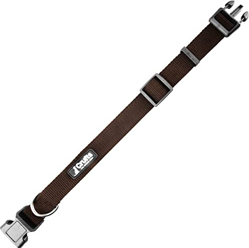 VFM/Crufts - Medium Taupe Nylon Collar for Dogs