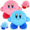 WAIMXDAO Kirby Kuscheltier, 2 Stück Kirby Plüschtier Stofftier Plüschtiere Kirby Plüsch Kuscheltier Anime Spiel Kirby Weiche Schlafkissen für Kinder Geburtstag Geschenk Spielzeug(Blau Rosa)