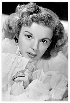 ZOLULA Filmschauspieler - Judy Garland Vintage Poster Leinwand Poster Wandkunst Dekor Druck Bild Gemälde für Wohnzimmer Schlafzimmer Dekoration ungerahmt 60 x 90 cm