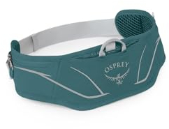 Osprey Duro Dyna LT Sac Banane d'hydratation avec flasques Souples hydrauliques pour la Course à Pied, Doublure Bleu Cascade/Argent