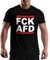 FCK AFD Herren Schwarz T-Shirt Size L