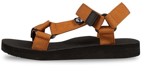 Lakeland Active Women's Mockerkin Adjustable Outdoor Walking Lifestyle Sandals - Tobacco - 7