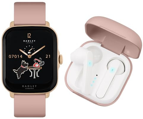 RADLEY Series 20 Womens Calling Smart Watch with True Wireless Earphones RYS20-2124-TWS