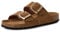Tamaris Damen Klassische Ballerinas, Frauen Flats,Comfort Lining,TOUCHit-Fußbett,Slip-ons,klassisch elegant,Ballerinen,Cognac NUBUC,37 EU