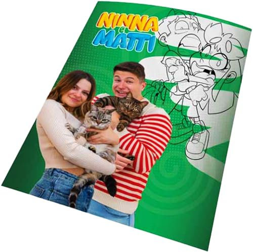 NINNA e MATTI Album da Colorare 2025, 20 Pagine