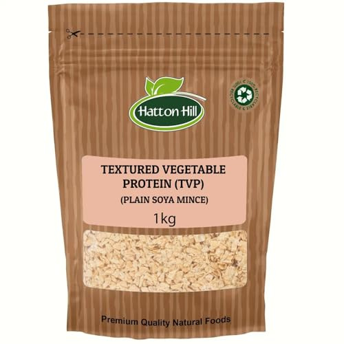 Textured Vegetable Protein (TVP) – Plain SOYA Mince 1kg by Hatton Hill