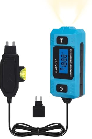 Auto Stromkreis Tester - Auto Spannungsprüfer, Fahrzeug Stromzähler, Motorstromdetektor, Kompaktes Design Diagnosewerkzeug | Auto Schaltkreis Tester