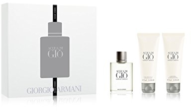 Giorgio Armani Acqua Gio homme/man Set (Eau de Toilette, 50 ml + Duschgel, 75ml +After Shave Balsam, 75 ml)