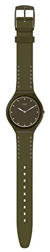 Swatch Femmes Analogique Quartz Suisse Montre avec Bracelet en Silicone SVOG101