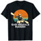 Sag Niemals Rudern Kajak Fahrer Kanu T-Shirt