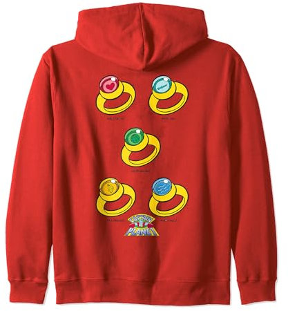 Captain Planet Rings of Power Kapuzenjacke
