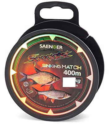 Specialist Sinking Match 0,18mm / 400m monofile Angelschnur von Sänger