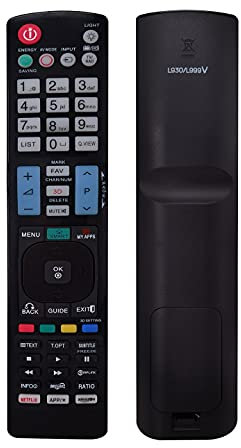 BOLORS Télécommande Universelle adaptée for TV AKB72914296 AKB72914297 AKB72914274 AKB72914271 AKB72914276 AKB72914277 AKB72914209