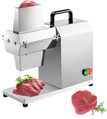 Ablandador De Carne Eléctrico, Ablandador De Carne Comercial 450 W Herramienta De Cocina Resistente De Acero Inoxidable 180 R/Min Para Carne De Res, Pavo, Pollo, Cerdo, Cordero, Filete De Pescado