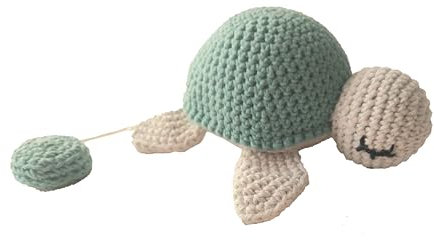 Spieluhr Schildkröte Grün (Brahms Wiegenlied)