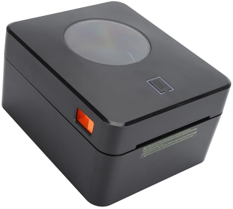 Bluetooth Thermoetikettendrucker, 4x6 Kabelloser Versandetikettendrucker für Versandpakete, 203DPI Desktop Etikettendrucker, Kompatibel mit Android, IOS, Windows, USPS, Ebay