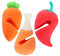 Sirseon Elevador de tapa, Levantador de tapa de olla - 3 tapones de silicona resistentes al calor para hervir | Soporte de tapa de olla con forma de comida para restaurante de cocina, accesorios de