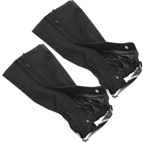 NAMOARLY wasserdichte Gamaschen Aus 600D Oxfordstoff Für Herren Und Damen Einstellbare Beinschutz Gaiters Für Outdoor Aktivitäten Wandern Camping Und Schneewandern
