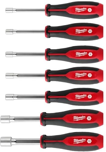 Milwaukee 7-teiliges HollowCore Magnetisches Steckschlüssel-Set