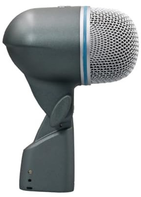 Uhidka Microfono Dinamico Pro Audio BETA 52A per Cassa Batteria e Basso Sul Palco e In Studio