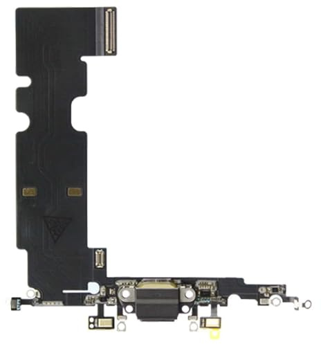 Ersatz USB Ladebuchse Dock Connector für Apple iPhone 8 Plus schwarz