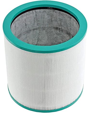 SPARES2GO 360° Glass Hepa Filter for Dyson TP00 TP01 TP02 TP03 AM11 fits Pure Cool Link Tower Air Purifier