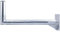 DUR-line WHSF 60cm - Stahl Wandhalter feuerverzinkt - SAT Wandhalterung für Satellitenschüssel
