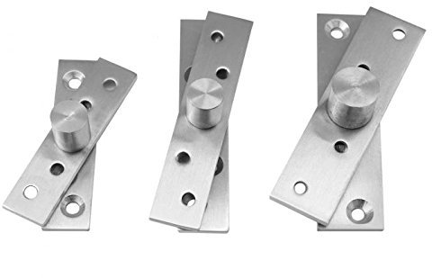 Drehteller Kreuzplatte Drehscharnier Drehkreuz Scharnier Schranktüre Drehtüre Länge 95 mm