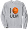 I Love Ulm Basketball TShirt für Ulmer an der Donau Sweatshirt