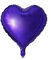 20x Folienballon Herz Ø 45cm Helium Luftballon Herzballon Folienballons für Hochzeit Geburtstag Jahrestag Geschenk (Lila)
