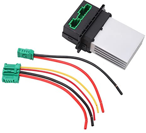 Résistance de ventilateur 7701048390, résistance de ventilateur de moteur de chauffage avec faisceau de câbles pour 207/406/607/1007 C5 / C3 / C2 6441L2 7701207718 509355