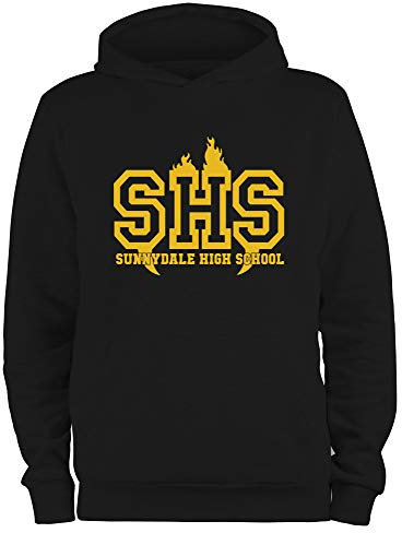 STYLETEX23 Kapuzenpullover Sunnydale High School Buffy, schwarz XL