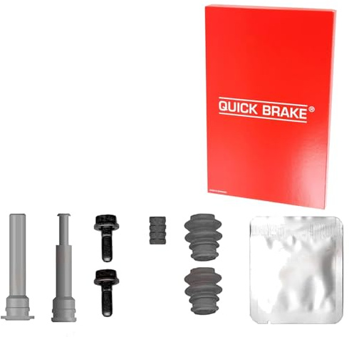 QUICK BRAKE 113-0041X Führungshülsensatz Bremssattel Vorderachse Kompatibel mit HYUNDAI PORTER Pritsche/Fahrgestell, KIA CARENS III UN