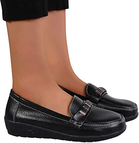 Sport Schuhe Frauen Fitness Weiche Bequem Schuhe rutschfeste Täglichen Mode Schuhe Bequem Breite Schuhe Slip-On für Schule Walking Fitness Gym Sport