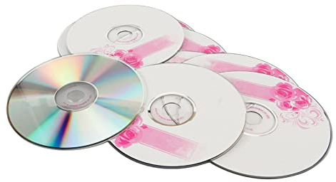 Black CD-R 52X 700MB Disques Enregistrables Vierges, CD R Musique Disques Vierges pour Dell pour pour pour HP pour iOS, Disques Audio Enregistrables Vierges, Cadeaux (10PCS)