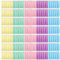 Jollybows 300 Stück Haargummis Mädchen, Bunt Kleine Elastische Zopfgummis Mini Haarschmuck für Baby Mädchen Kinder Kleinkind (1 Zoll / 2,5 cm 5 Candy-Farben)