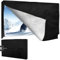 Outdoor TV Cover for Winter - 60-65 Inch, Felt Scratch Resistant Lining, 600D Oxford Weatherproof TV Screen Protector, Waterproof Zipper, Velcro Bottom