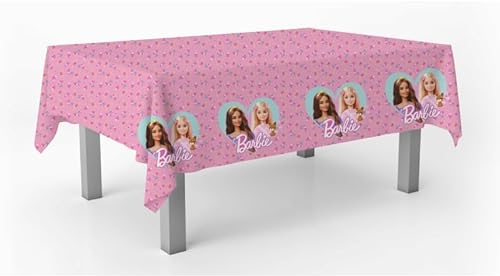 BeenSmile, BARBIE Tablecloth, Birthday Decoration Tablecloth, Children's Party Supplies, Celebrations and Birthdays, 1 Unit, 120x180 CM