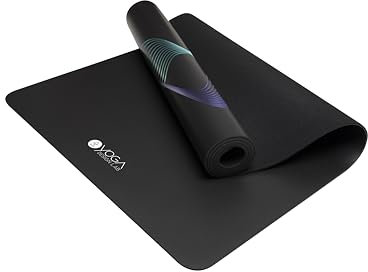 Yoga Design Lab Infinity Yogamatte | Umweltfreundlich, gepolstert und Anti-rutsch, bietet einzigartigen Halt | mit Tragegurt (Eternal, 5mm)