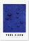 Rikin Liuff Abstraktes Yves Klein blaues monochromes Poster Yves Klein Leinwand Wandkunst Yves Klein druckt Retro-Gemälde für Wohnkultur Bild 50x75cm Kein Rahmen