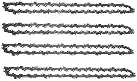 10Inch Electric Chainsaw 39 Drive Link Replacement Chain Saw&Bar Guides Pruning Saw Spare Chain for Garden Tool Accesorios Parts,4PCS Chain,h