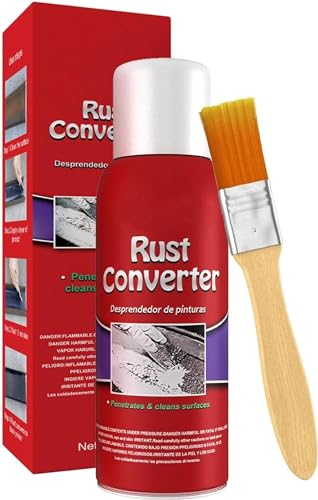Metall Rostentferner - Rostschutzspray Rostumwandler Grundierung Spray - 100ml Roststopper für Auto und Möbel, wandeln bestehenden Rost um und schützen Eisenmetall
