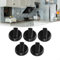 5 Pcs Gas Stove Knob, 8Mm Switch Control Stove Adaptors Knobs,Cooker Replacement Knobs,Oven Switch Cooking Control Knobs For Kitchen Cooktop
