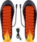 USB Heated Insoles for Men Women - Outdoor Sports Feet Warmer, Washable Cuttable Thermal Insoles for Winter Hunting Ski Fishing Hiking - Electric Foot Warmer