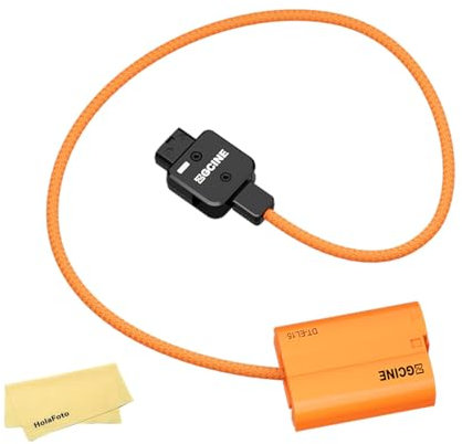 ZGCINE DT-EL15 D-Tap auf EN-EL15 Dummy Batteriekabel für Nikon D7100 D810 D7500 V1 Z6 II Zf Kamera - Länge: 60CM
