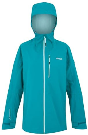 Regatta Damen Womens Birchdale Outdoor Active Jackets Waterproof Shell Regenmantel, grün, 48