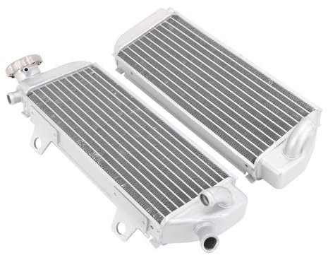 JFG RACING Radiatore per moto, in alluminio, raffreddamento ad acqua, per 125/150/200/250/300SX 250/350SX-F EXC-F XC-F 200/250XC 150/200/250/300XC-W
