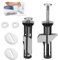 Boulons de Siège de Toilette Fixation Abattant WC M5, Lot de 2 Acier Inoxydable Universel Long Accessoires Pour Siège de Toilette,Vis D'expansion et Fixations, pour Diamètre D'installation de 14-20mm