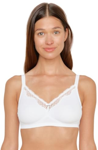 SUSA Damen Capri BH, Weiß, C85